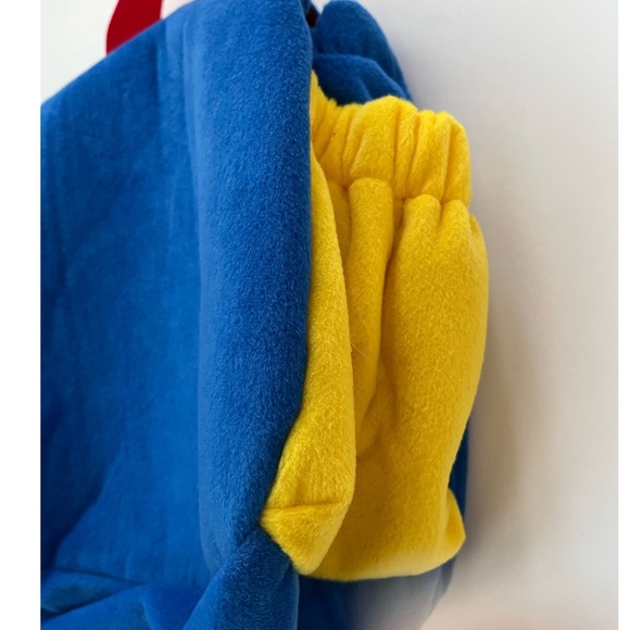 Beebo’s Kids Unisex Blue Multicolored Play Pack Plush Bag - Picture 7 of 7